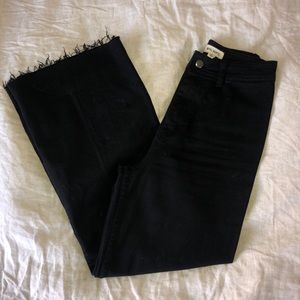 Rag Poets Hi Rise WideLeg Jean